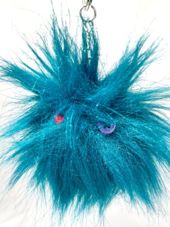 Porte clés mini monstre bleu Nyx – Image 4