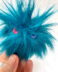 Porte clés mini monstre bleu Nyx