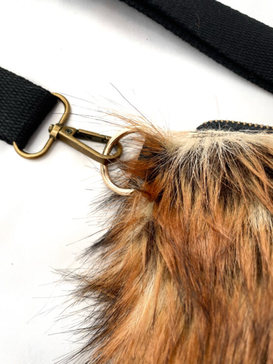 Sac monstre en moumoute fauve – Image 5
