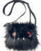 Sac monstre en moumoute noire