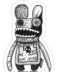 Sticker monstre