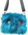Sac monstre en moumoute bleue